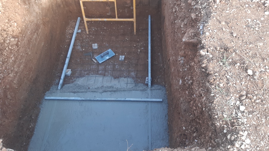 Ejecución fosa séptica