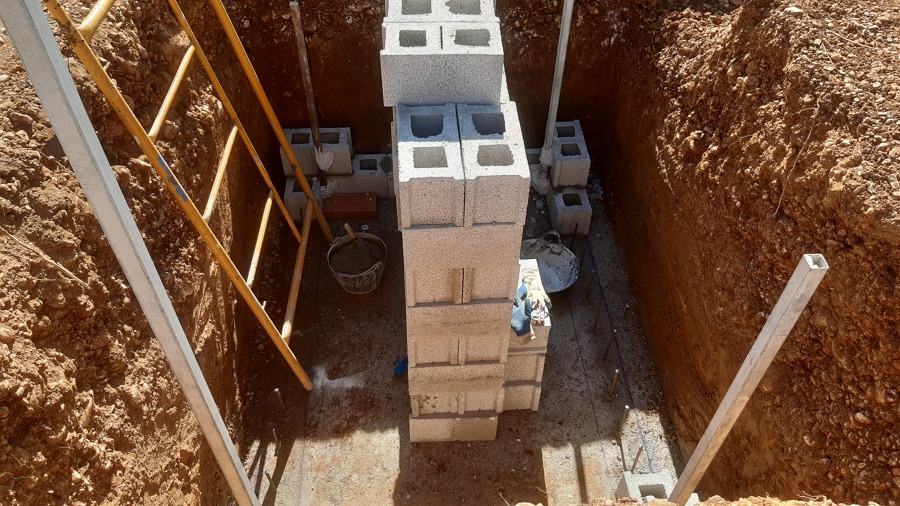 Ejecución fosa séptica