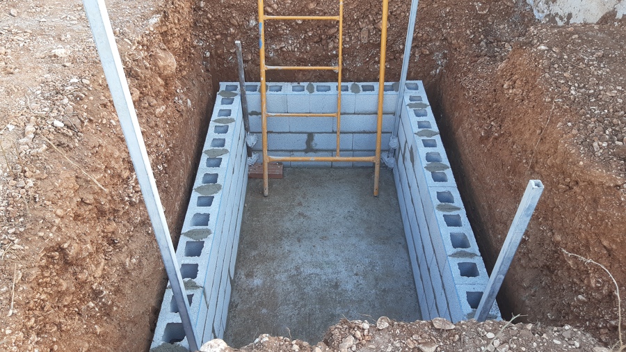 Ejecución fosa séptica