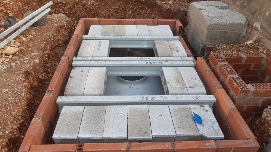 Ejecución fosa séptica