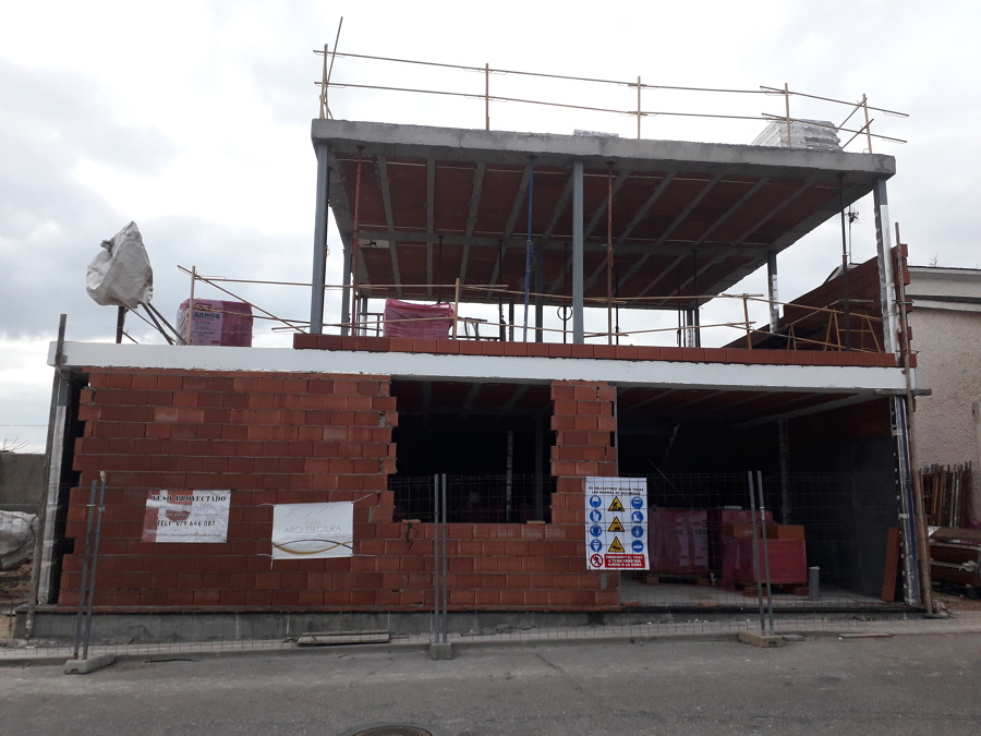 Ejecución hoja exterior de fachada