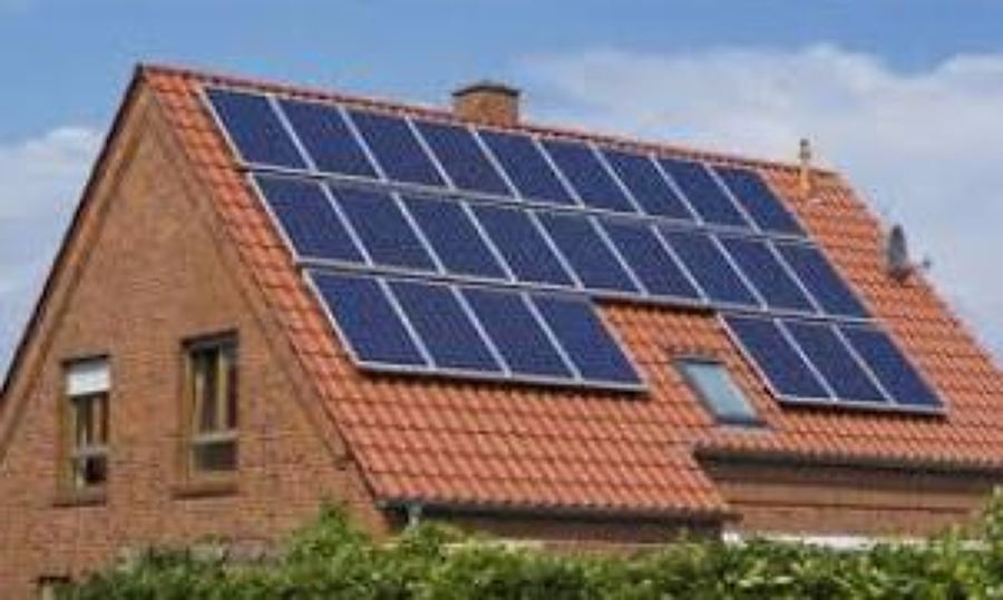 ejemplo de tejado unifamiliar fotovoltaico