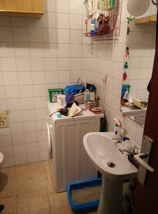 El baño de Estela por emmme studio: Antes