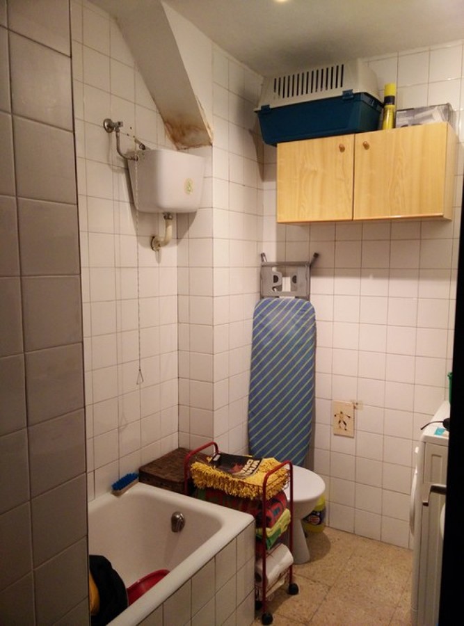 El baño de Estela por emmme studio: Antes