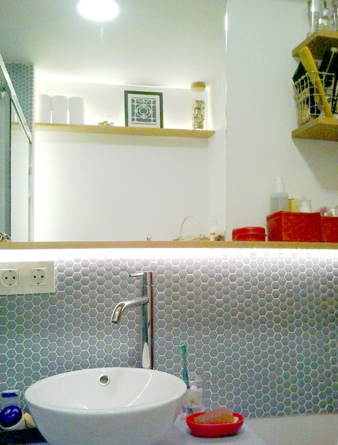 El baño de Estela por emmme studio: Después