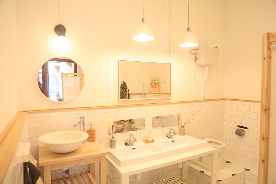 El baño se adpata a "todos" los públicos de forma muy acogedora