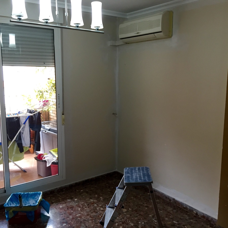 el comedor antes de pintar