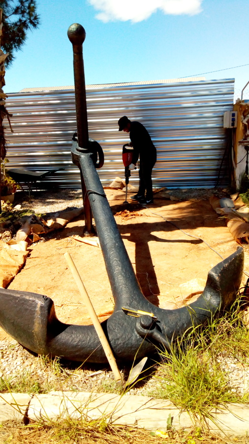 El comienzo de un precioso estanque