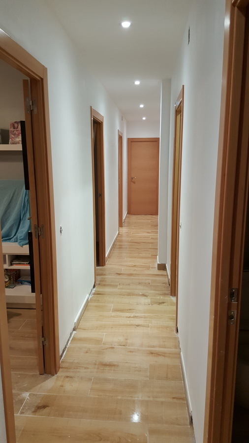 El después de quitar el gotele 