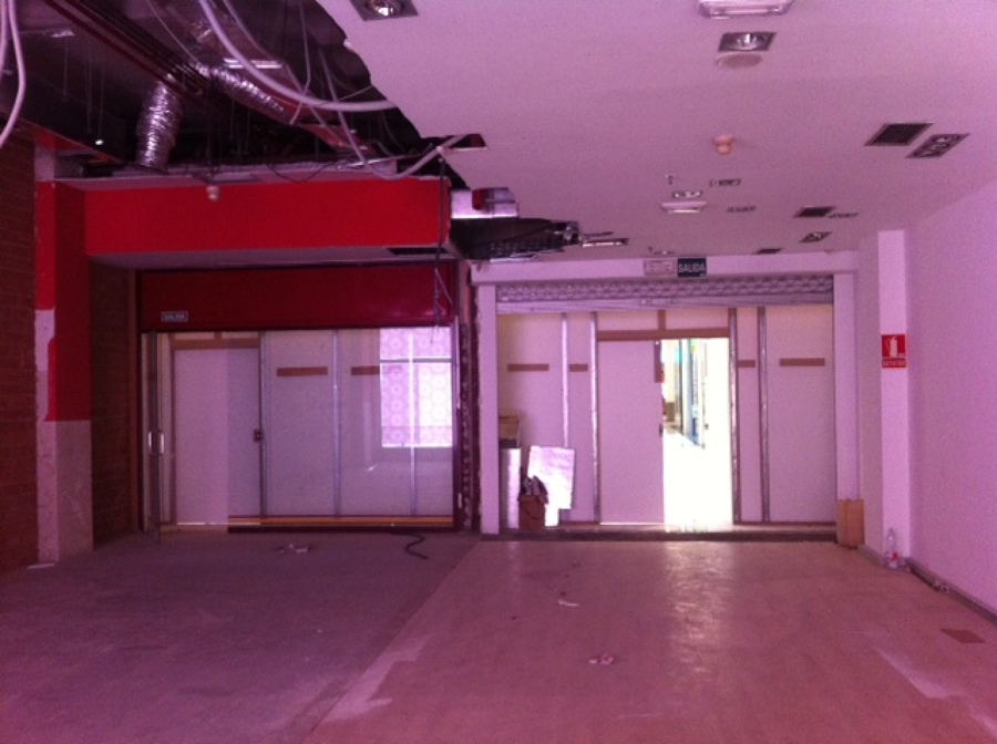 El local antes de la reforma