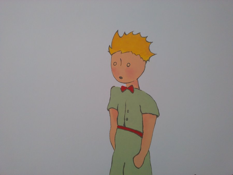 El principito, mural
