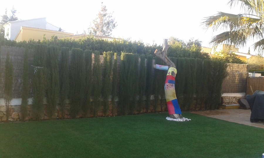 el resultado final del jardín 