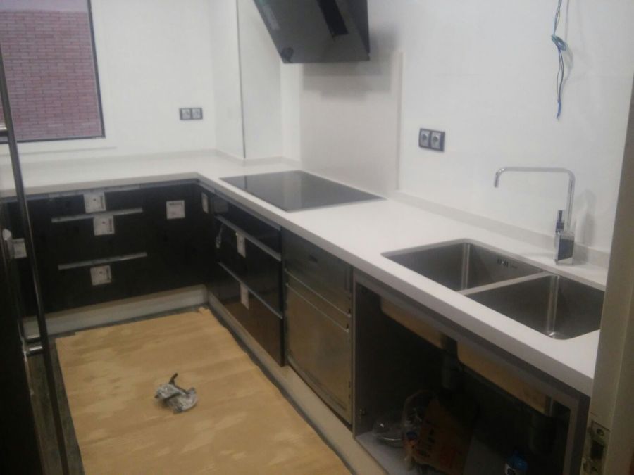 El trabajo casi terminado