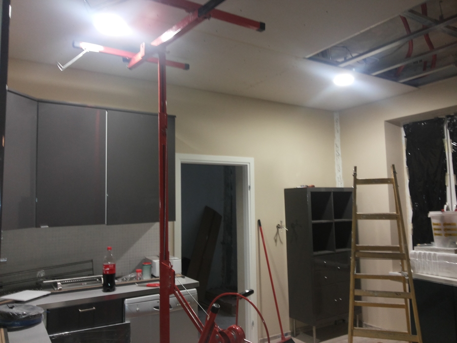 Elevación de Paneles