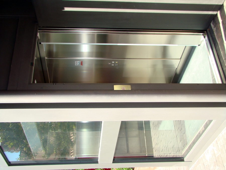 Elevador Exterior adaptado.