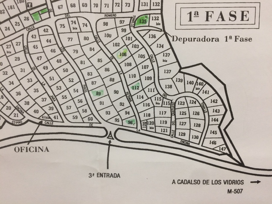 Elije tu parcela entre las 80 disponibles