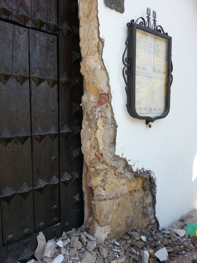 Eliminación de morteros