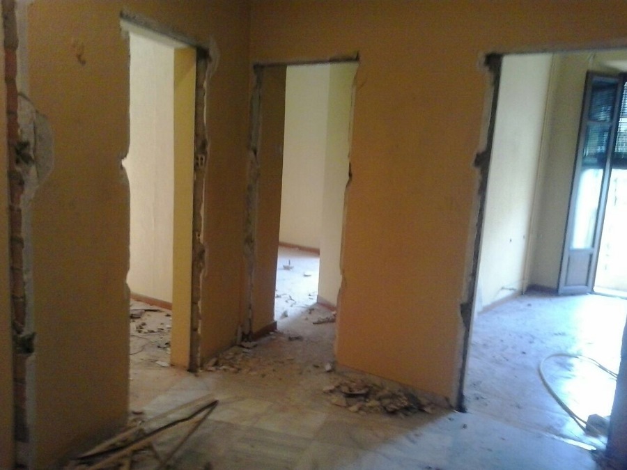 Empezamos la demolición.