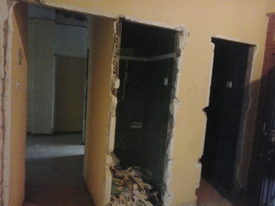 Empezamos la demolición.