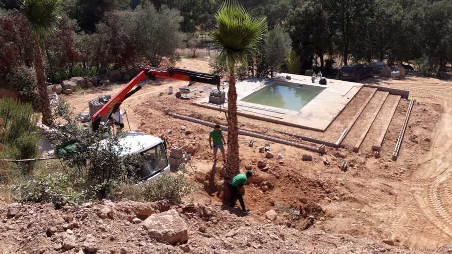 Empezando a formar escalera