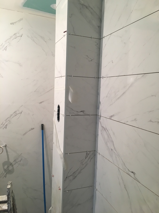 Enchapado cuarto de baño