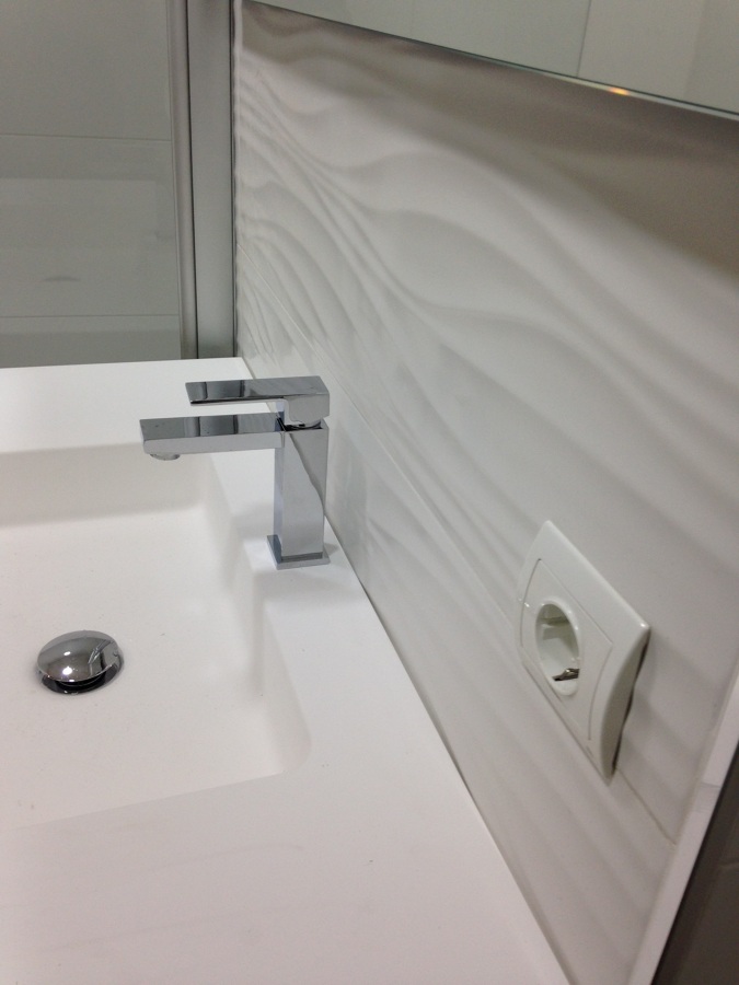 Encimera a medida en solid surface