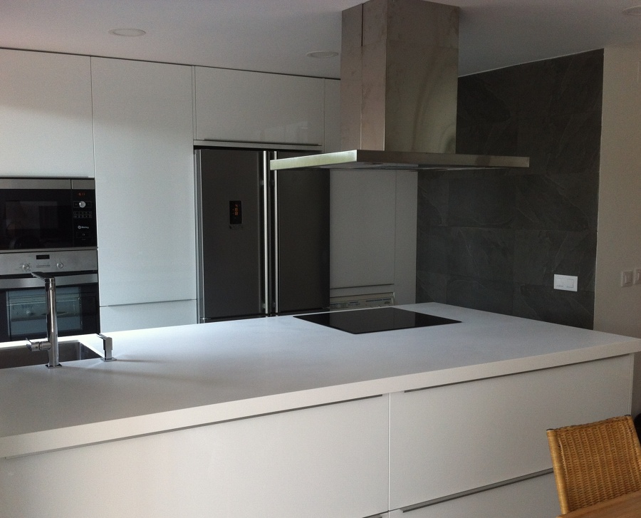 encimera de porcelánico