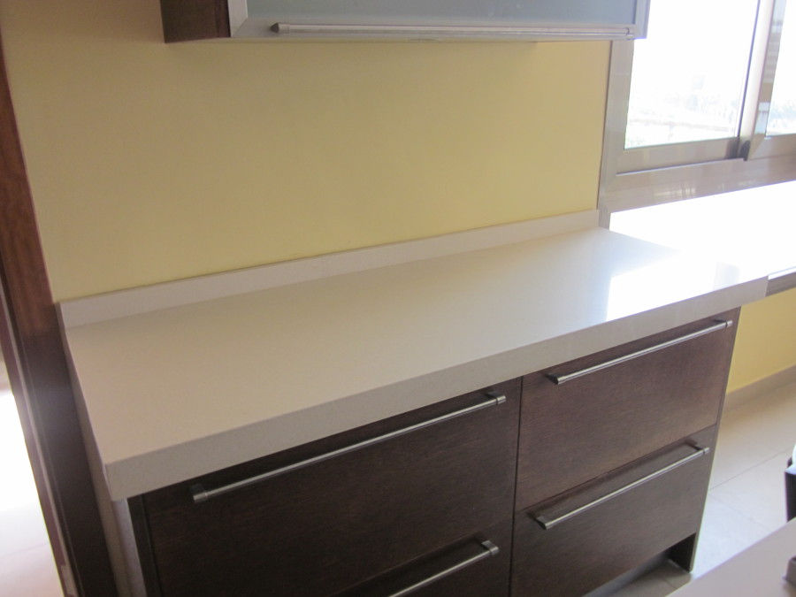 Encimera en Compac arena