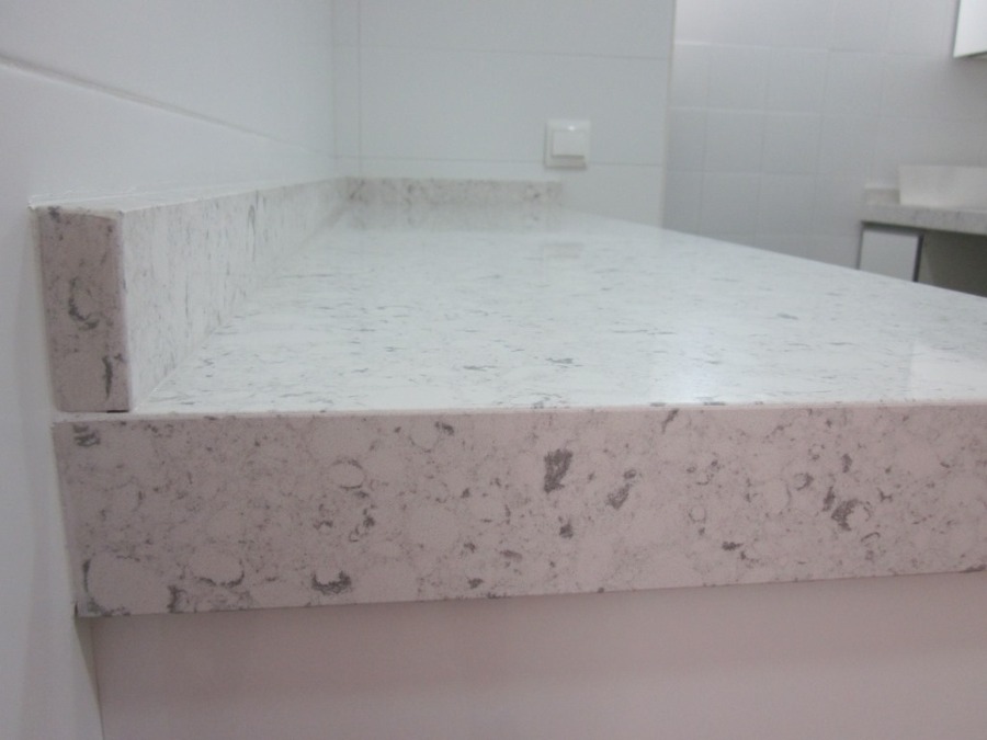 Encimera en Silestone bianco rivers