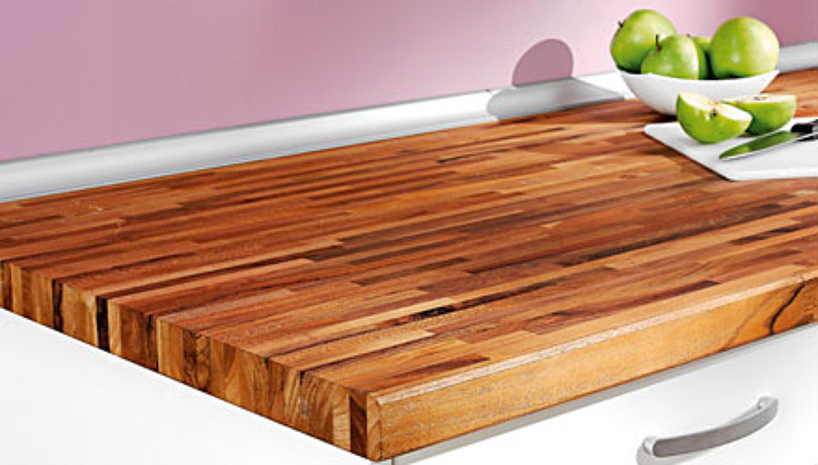encimera madera maciza