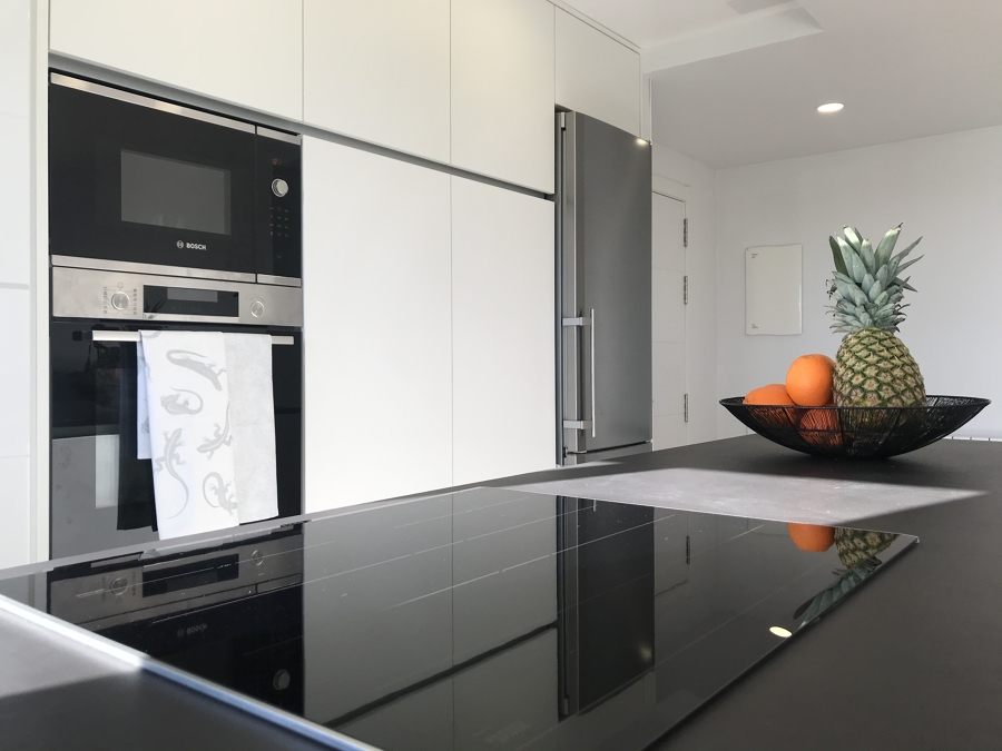 Encimera y zona de cocción