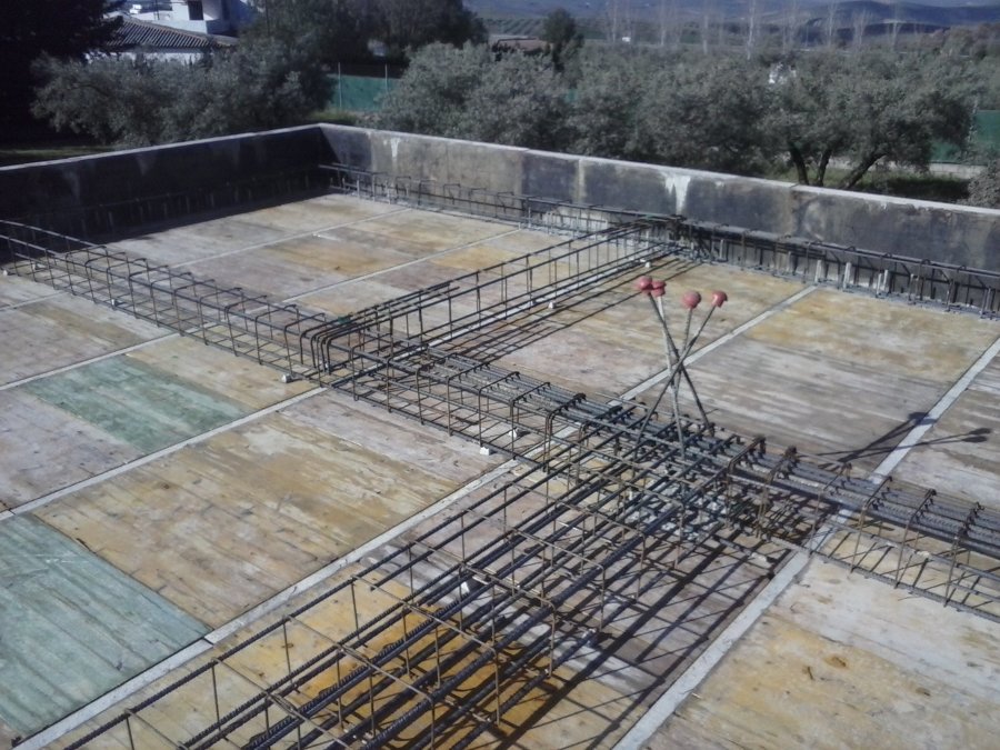 Encofrado para forjado.