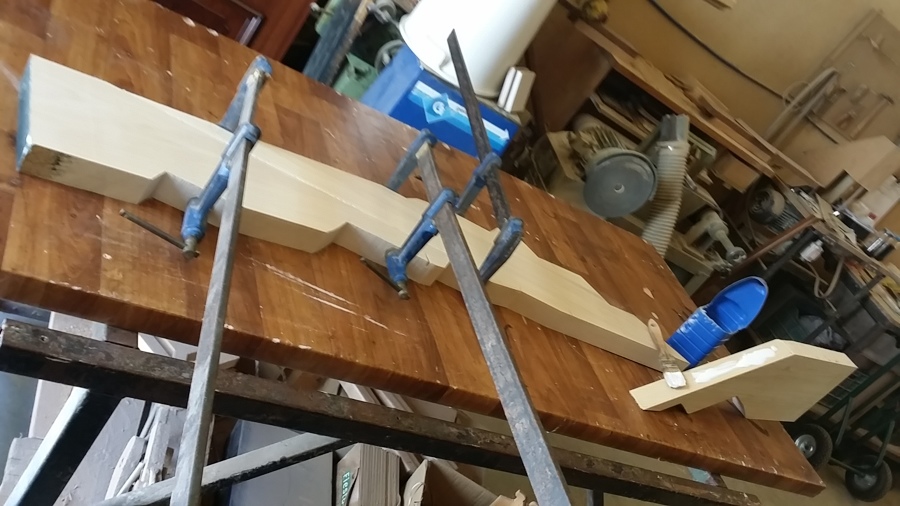 ENCOLADO DE PIEZAS CURVA