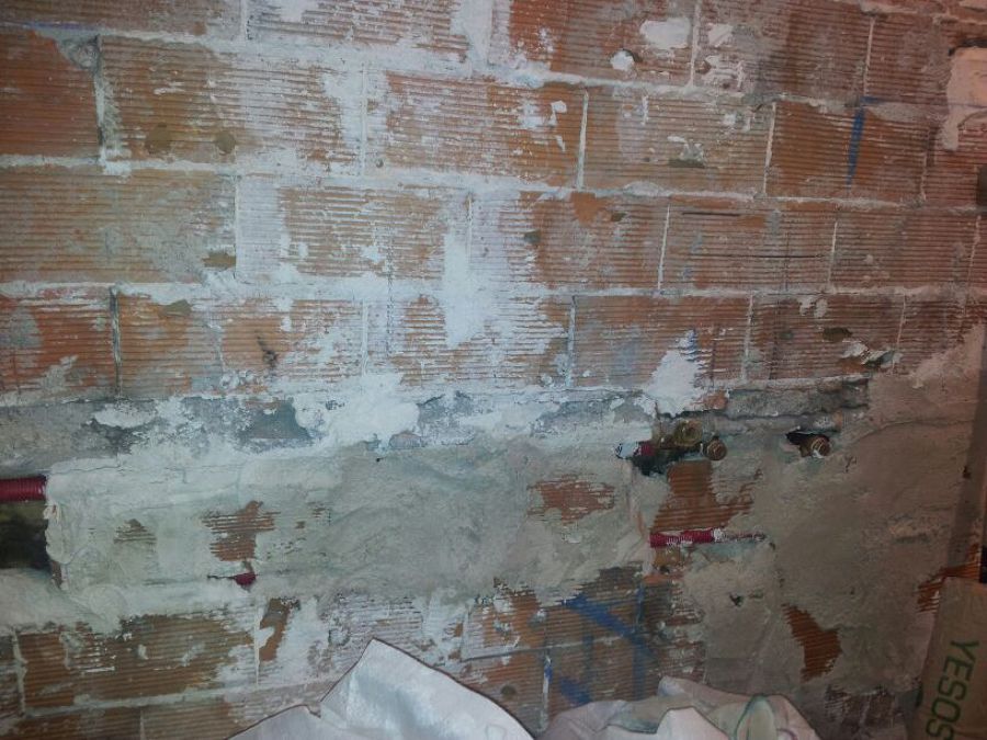 Enfoscado de paredes