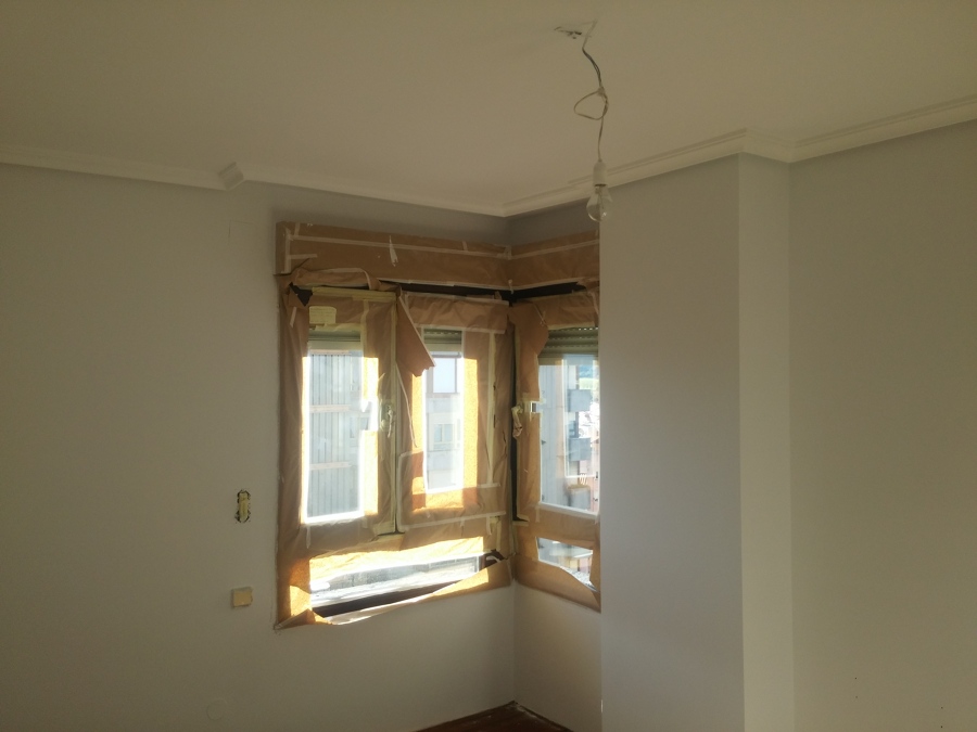 Enlucido de paredes/techos y pintado