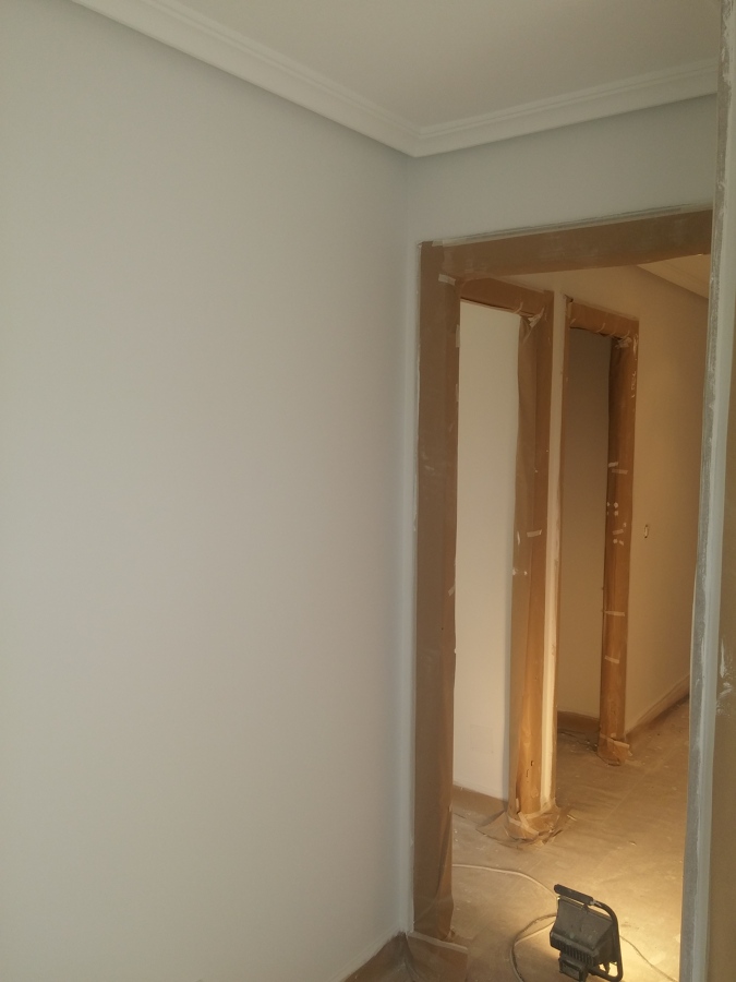 Enlucido de paredes/techos y pintado