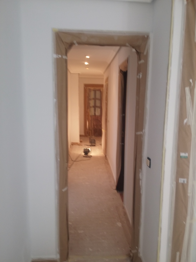 Enlucido de paredes/techos y pintado