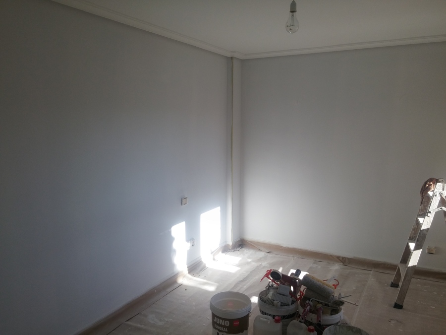 Enlucido de paredes/techos y pintado