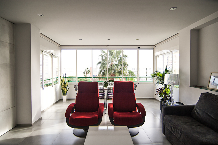 Enrollables en salón