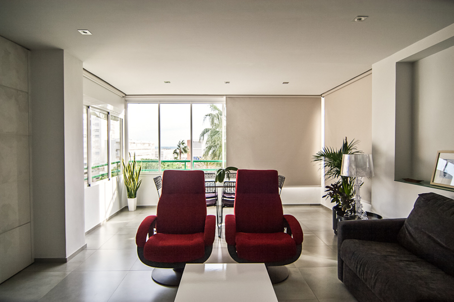 Enrollables en salón