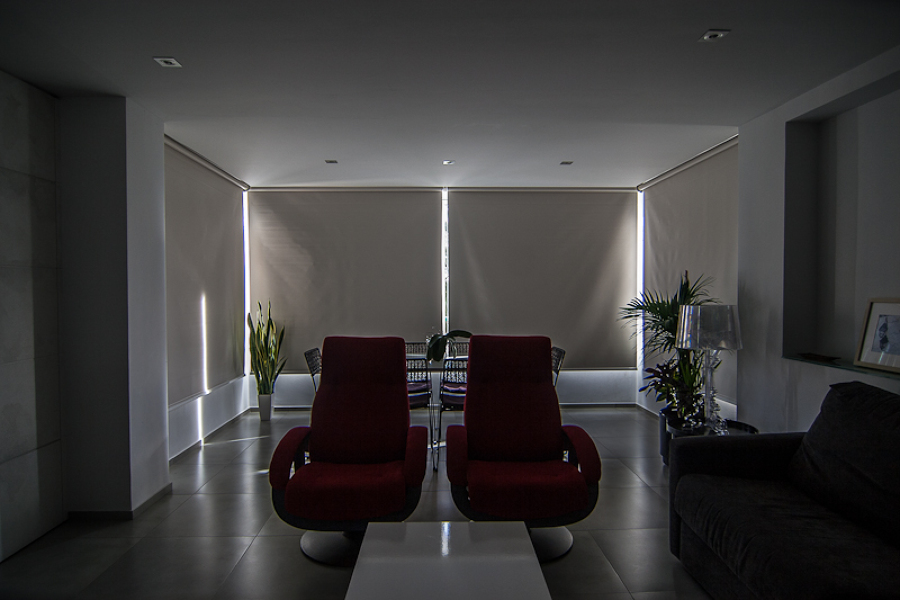 Enrollables en salón