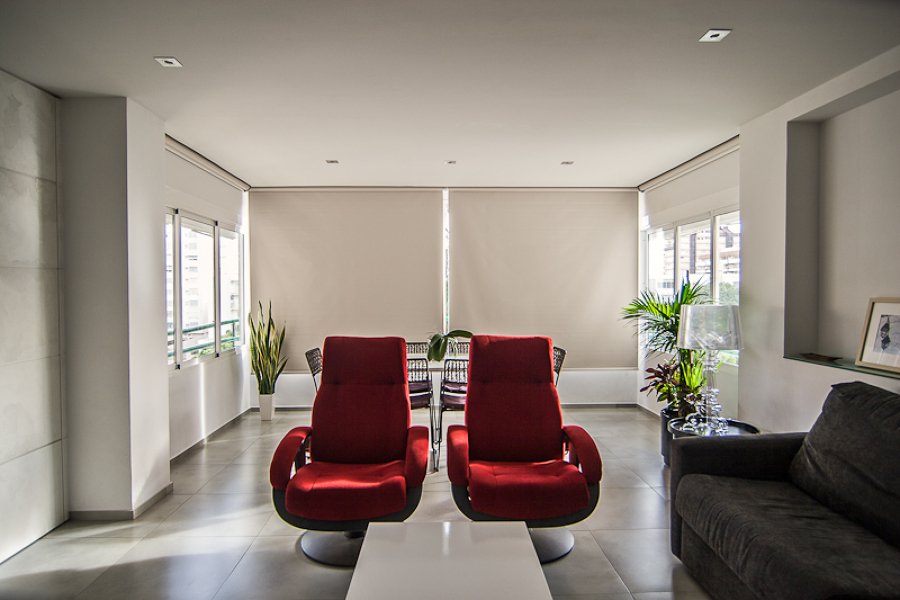 Enrollables en salón