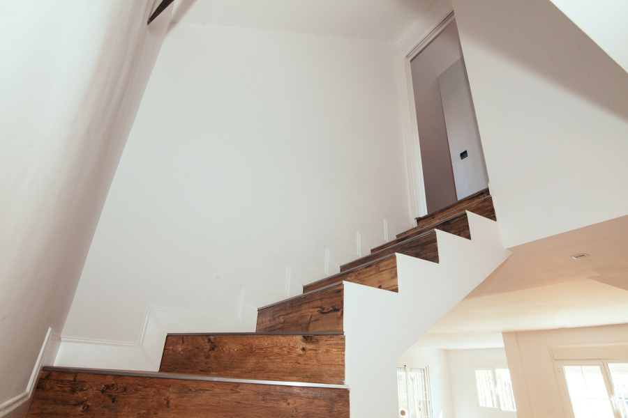 Entarimado de escalera