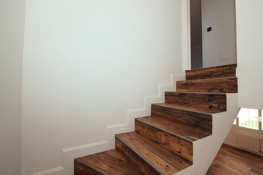 Entarimado de escalera