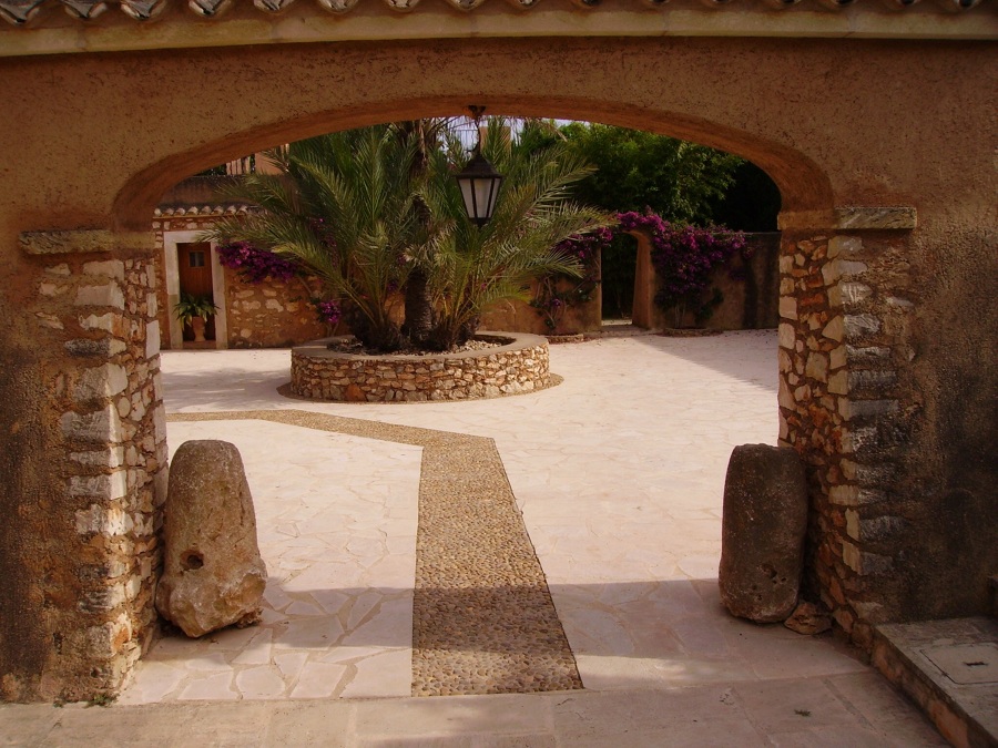 Entrada a agro turismo 