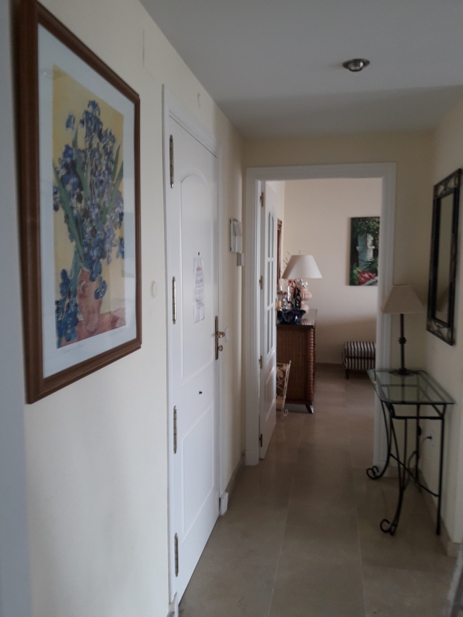 Entrada antes de pintura