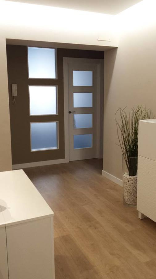 entrada con acceso a cocina y salón