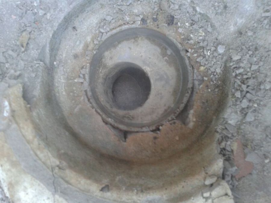 Entrada de agua por sumidero