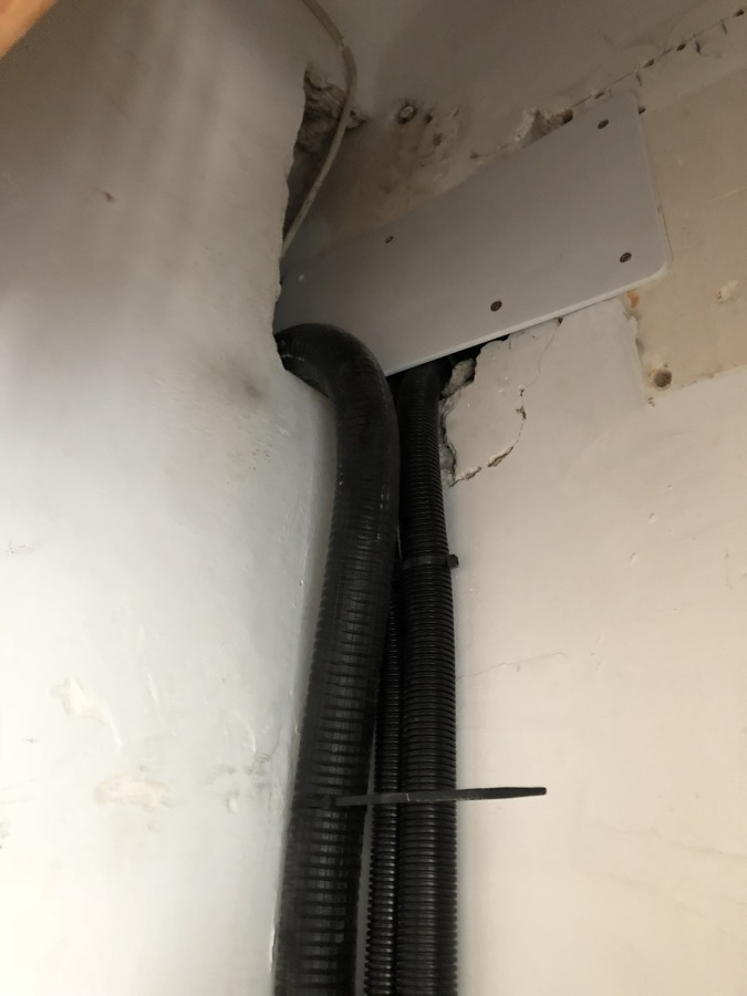 Entrada de contador a garaje