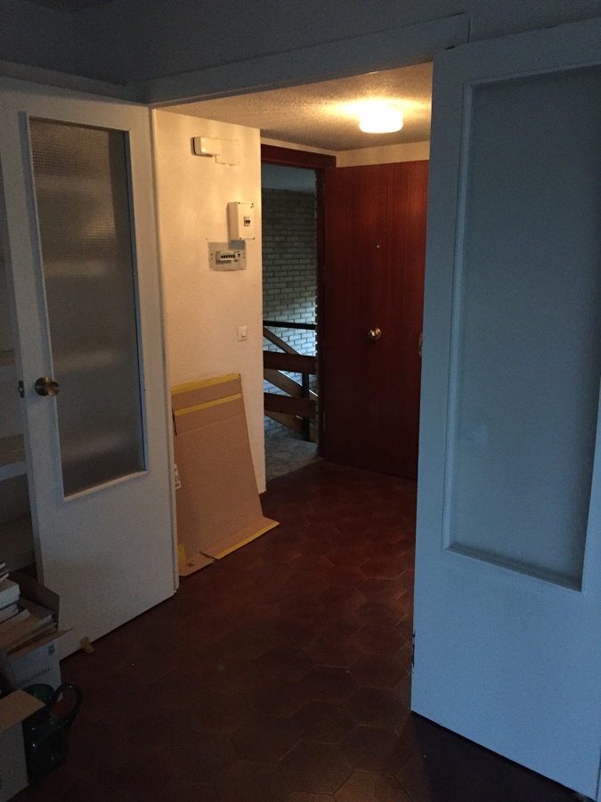 Entrada vista desde salón